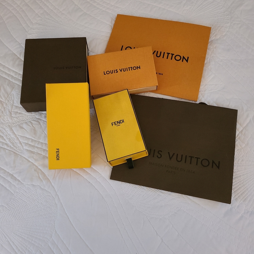 Louis Vuitton boxes